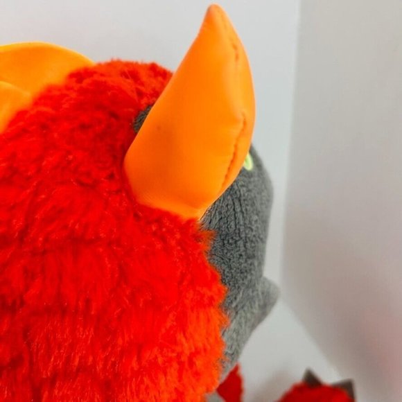 Build-a-Bear Great Wolf Lodge Magiquest 16" Plush Charlock Red Dragon Glow dark - Picture 11 of 15